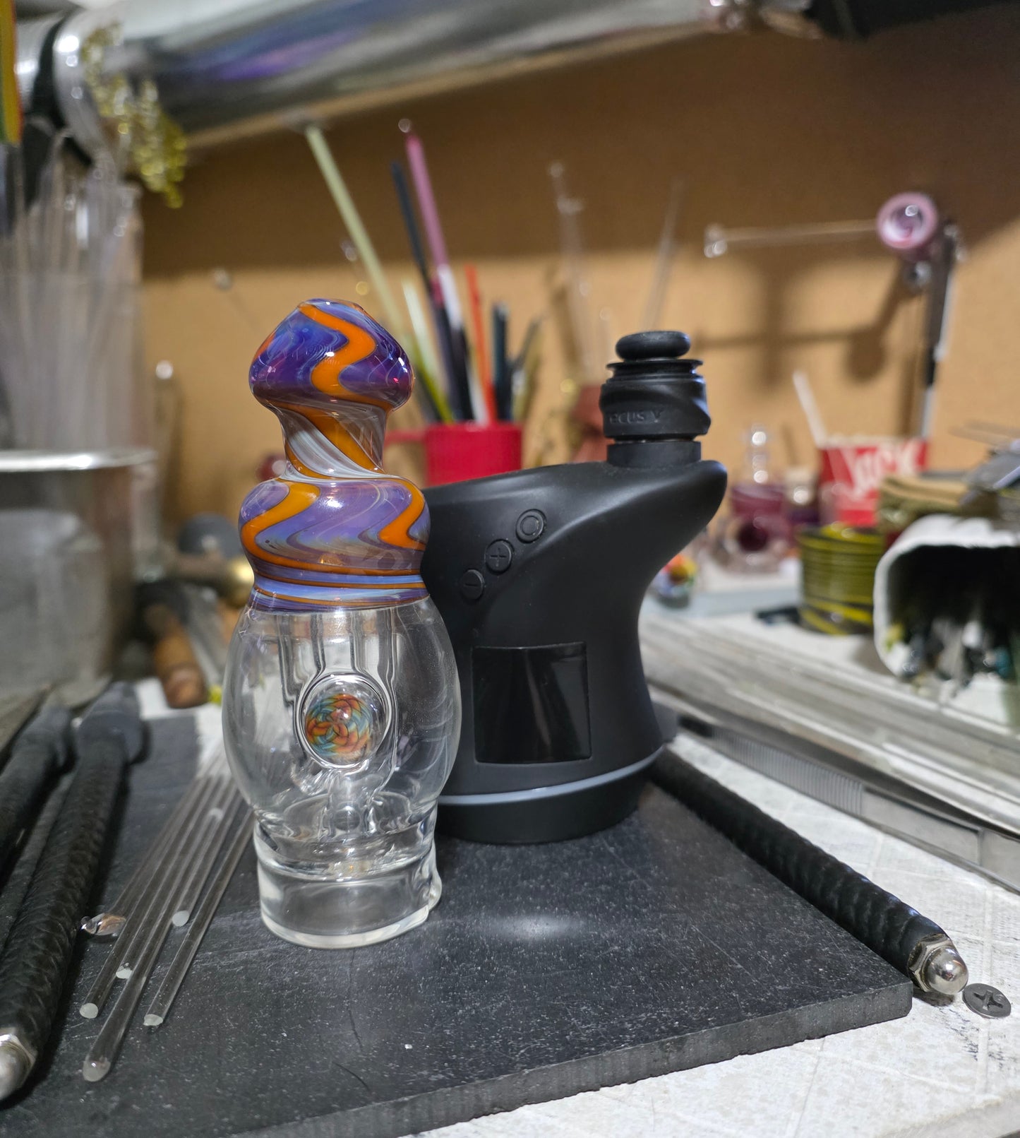 Carta glass top