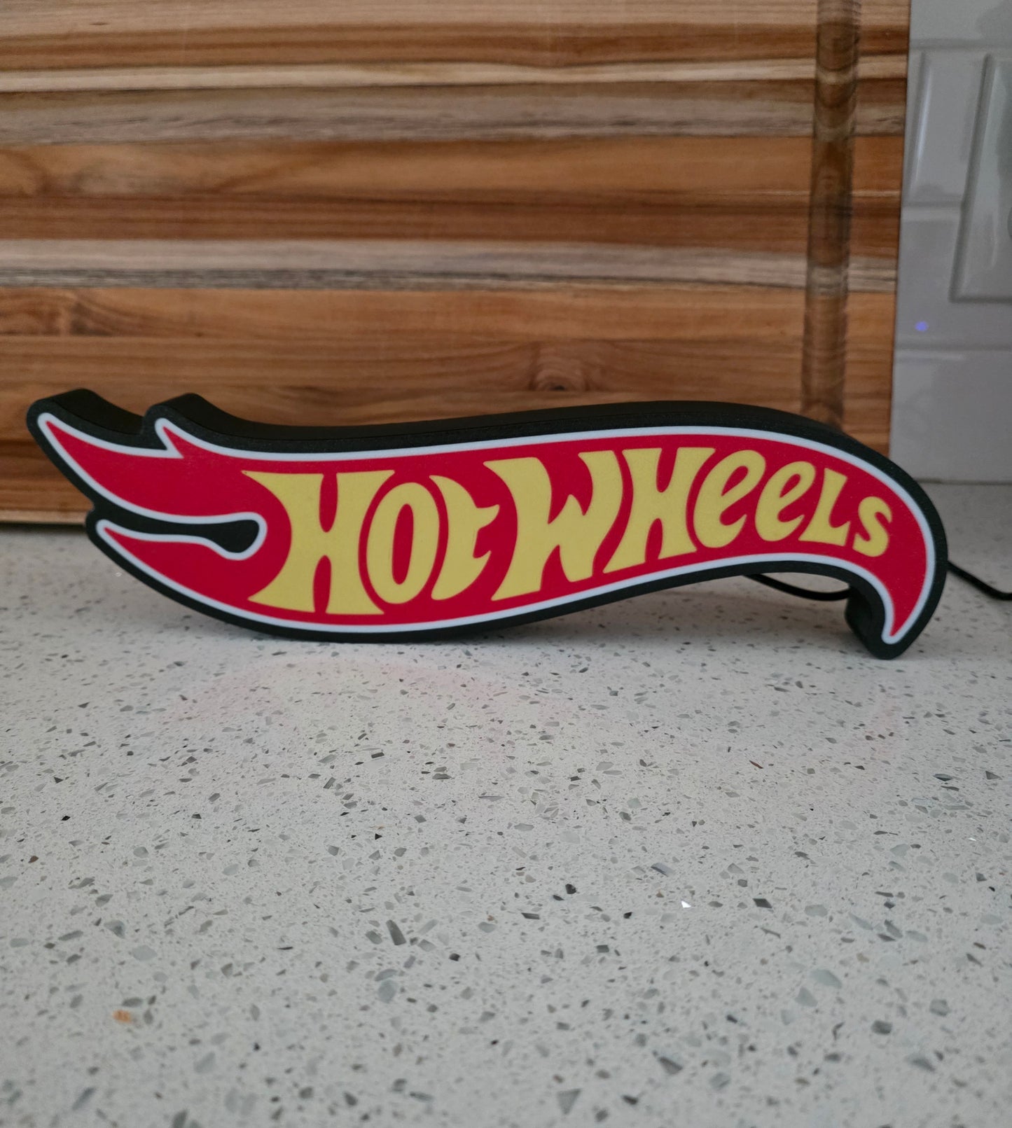 Hot wheels light box