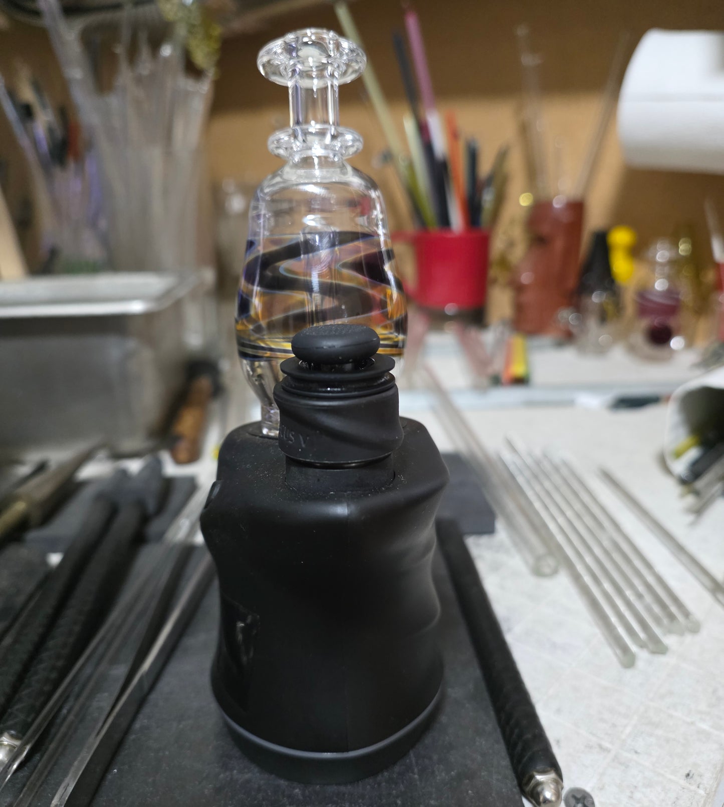 Carta glass top