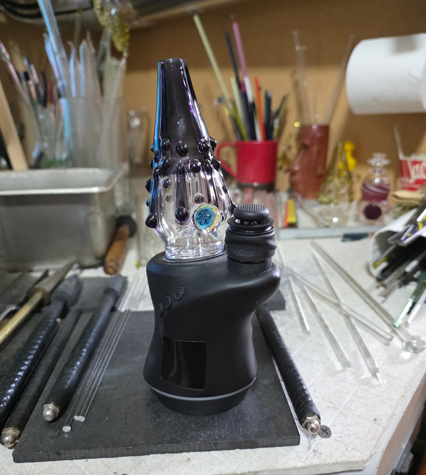 Carta glass top