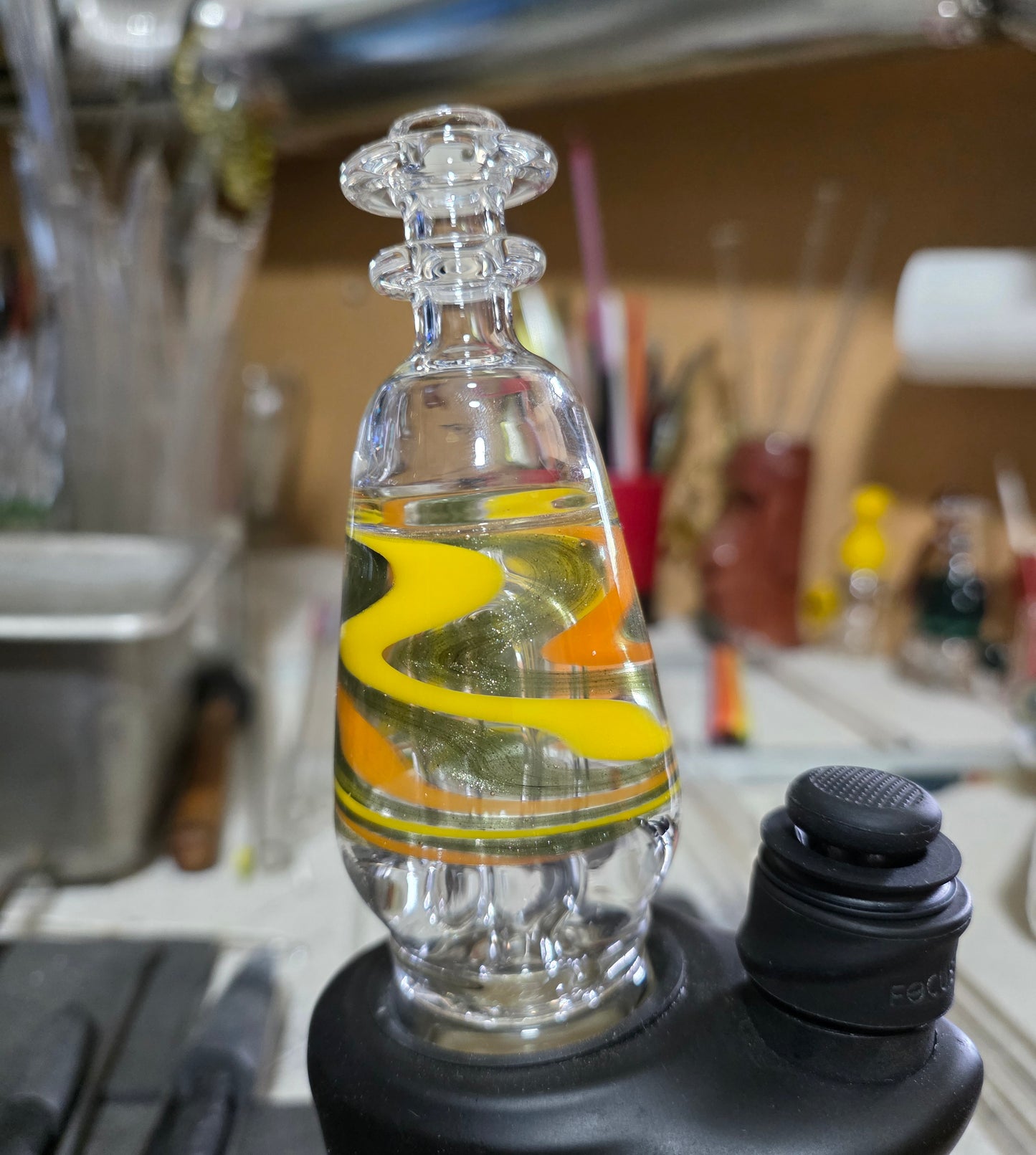 Carta glass top