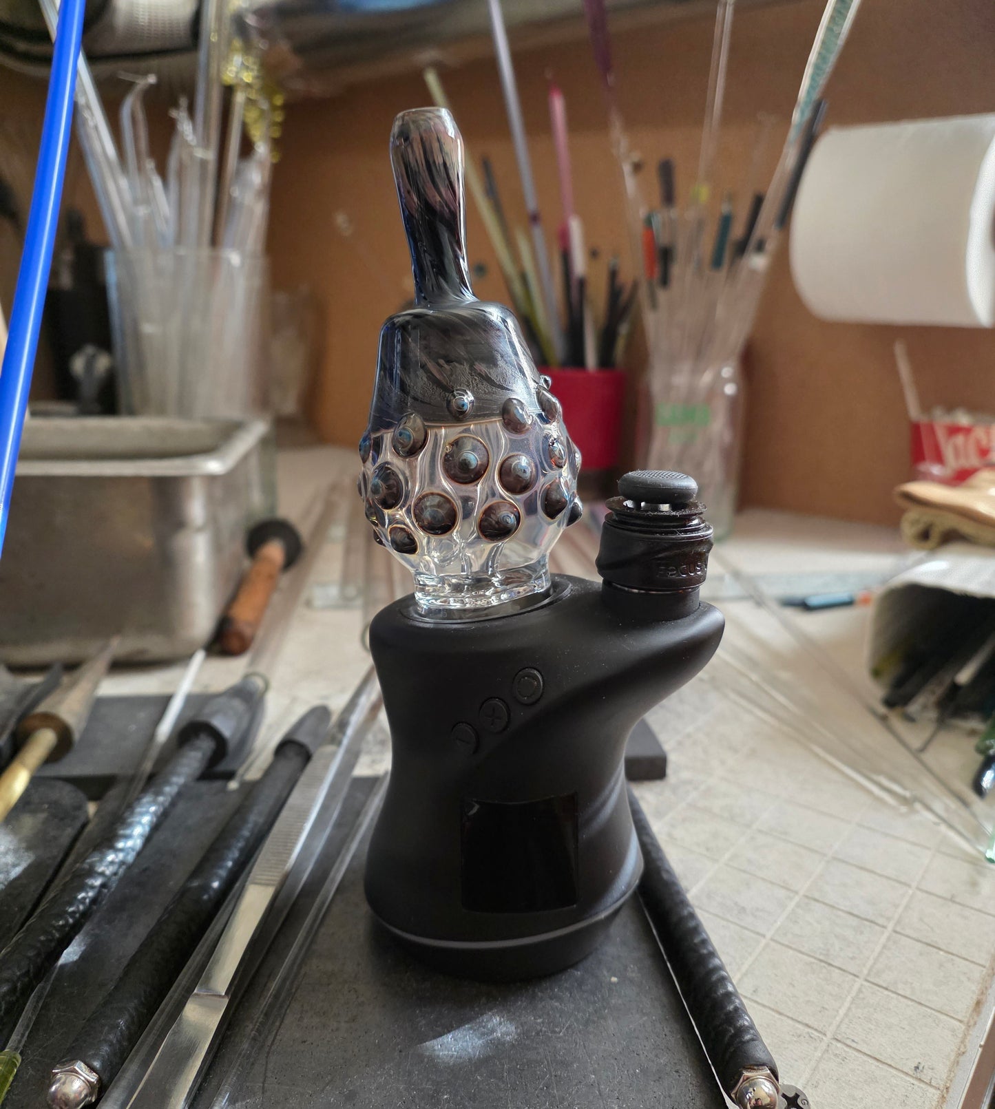 Carta glass top