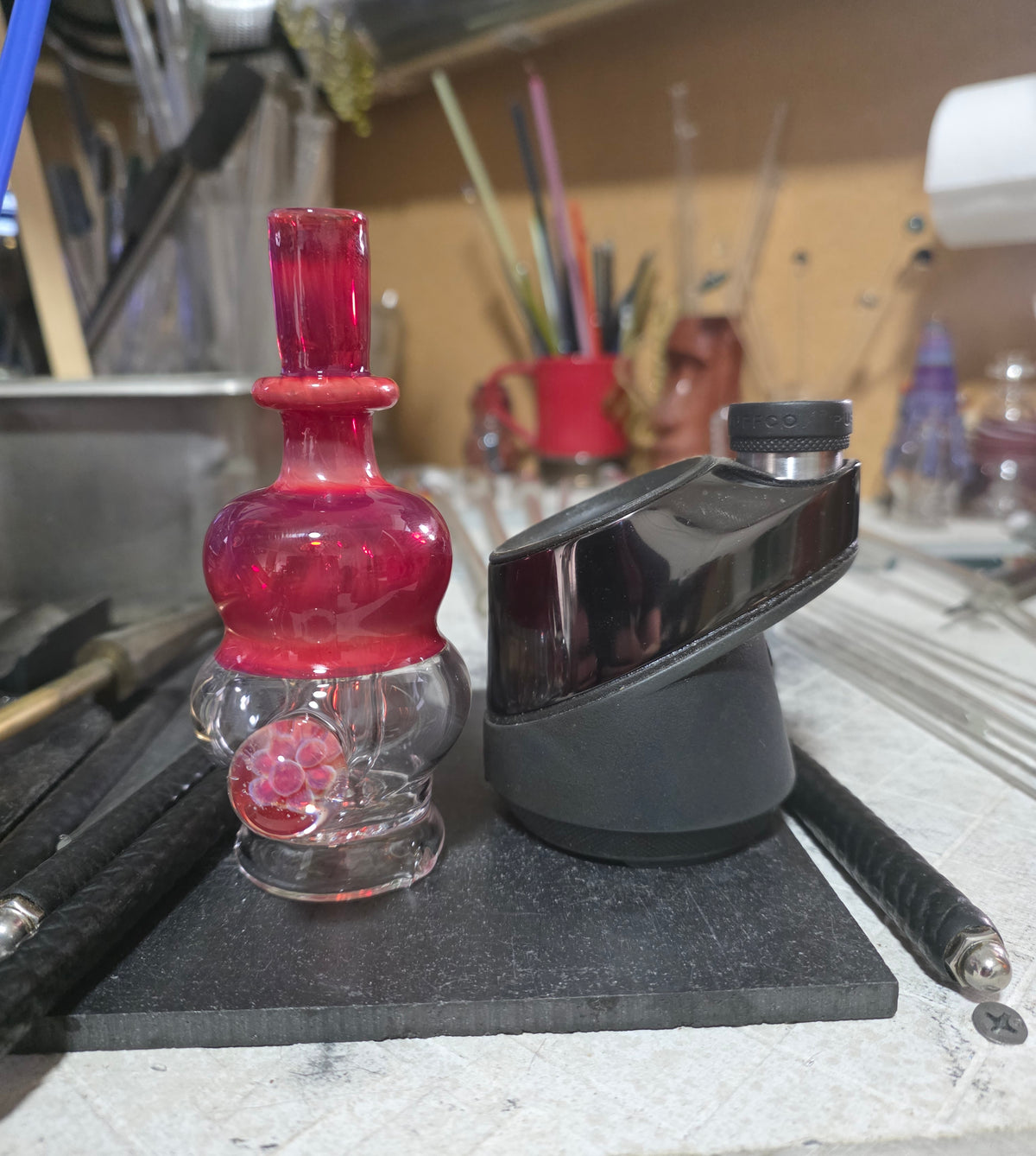 Puffco glass top