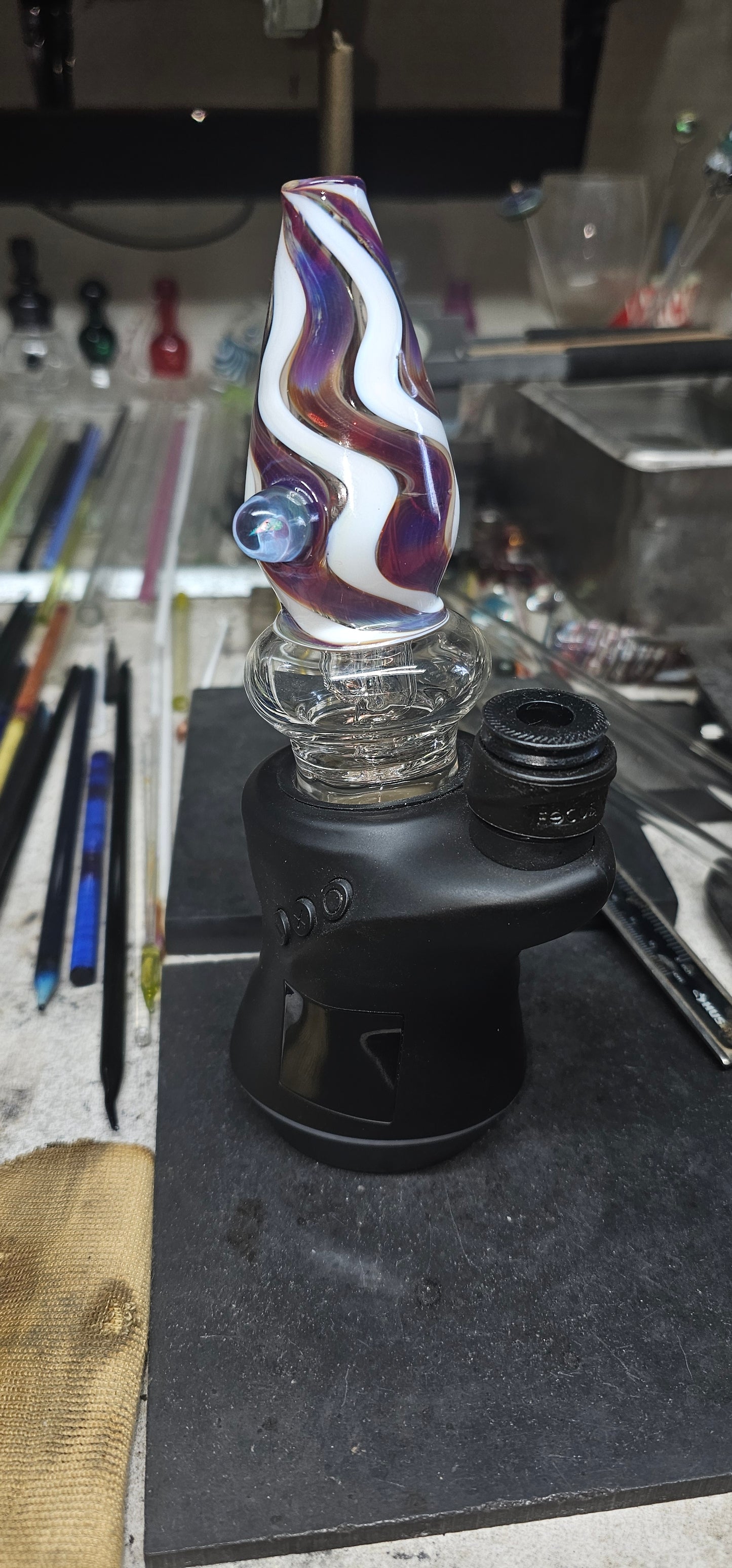 Carta glass top