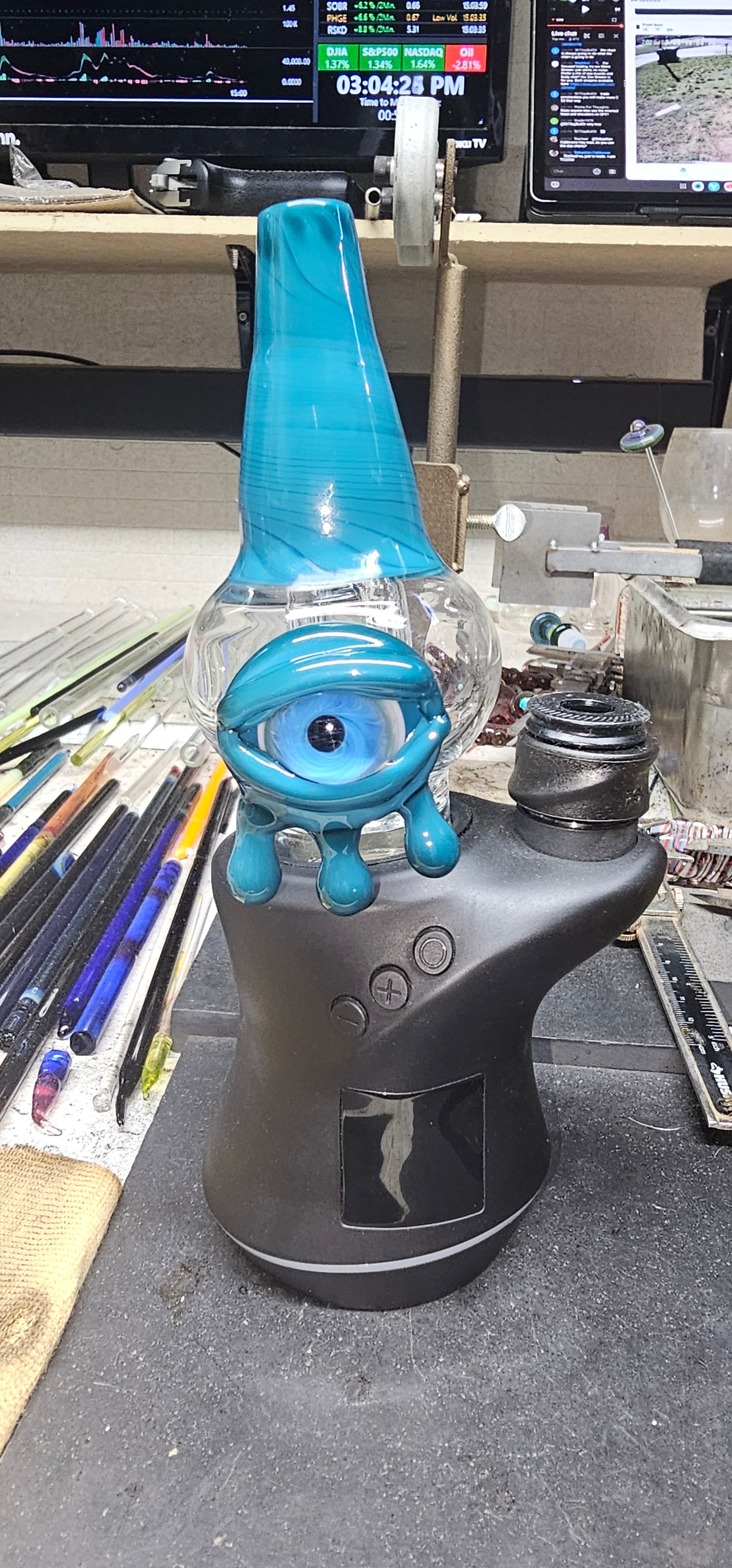 Carta glass top