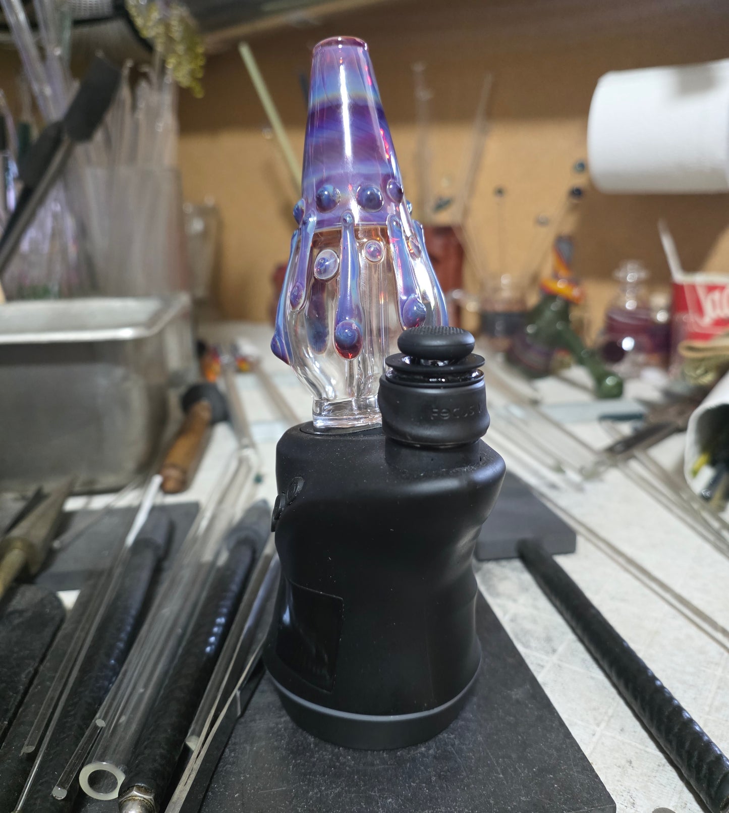 Carta glass top