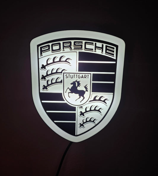 Porsche 3d printed lightbox