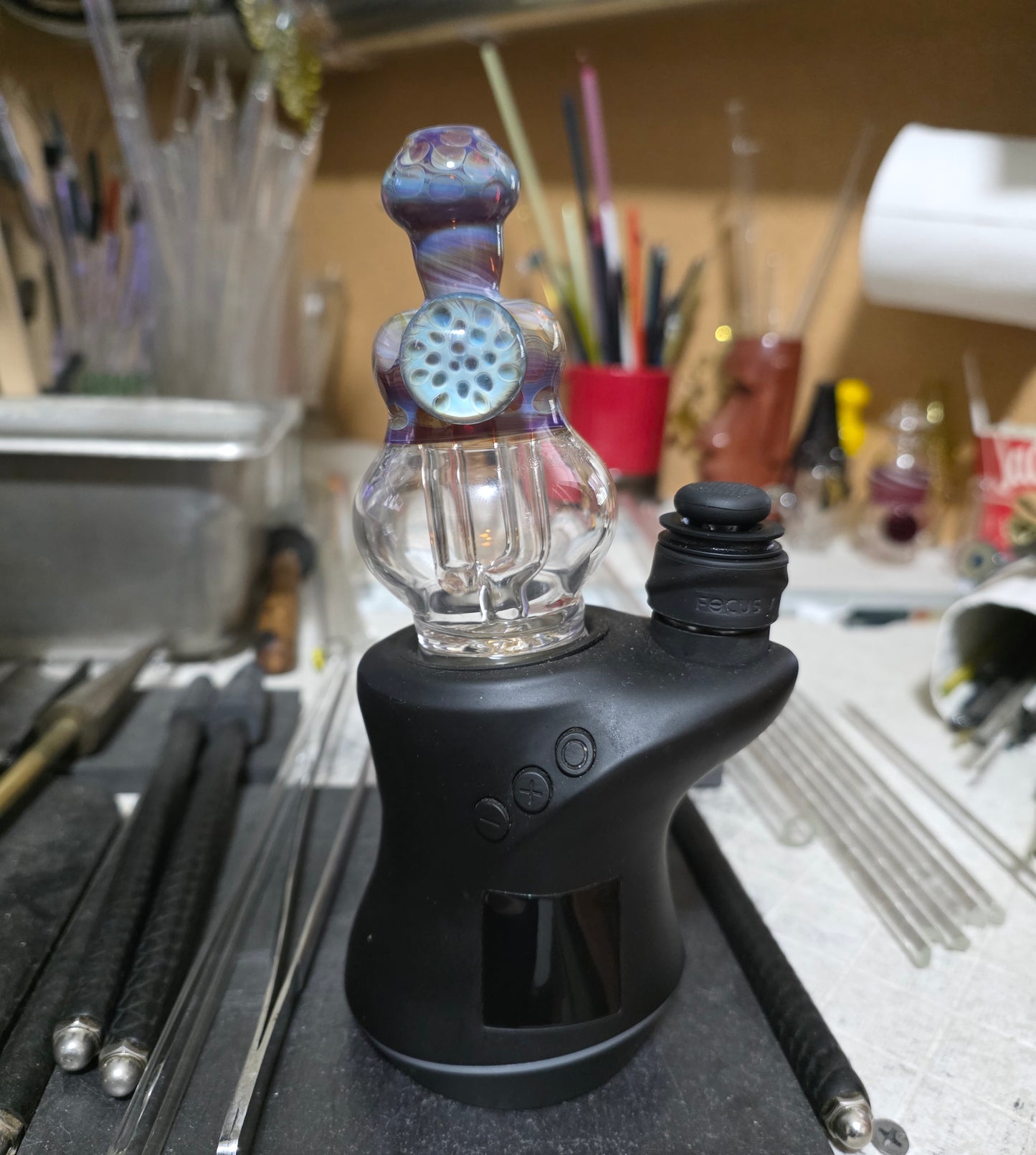 Carta glass top